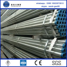 China Fábrica de alta qualidade de tubos de aço pré-galvanizado